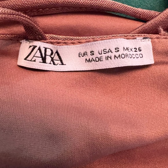 Zara Metallic Bra Top Womens Size Small - Picture 6 of 8